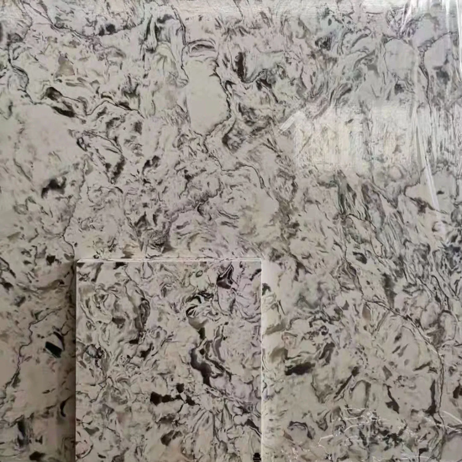 Wholesale China Factory Kitchen Bathroom Countertops Artificial Quartz Stone Slab
