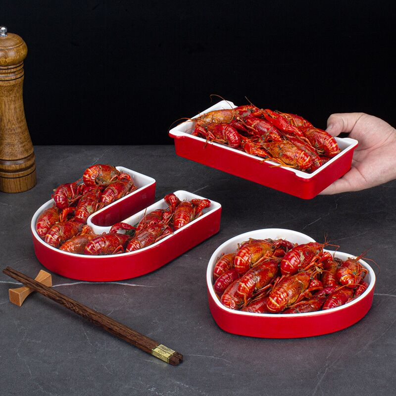 Love Letter Plate Creative Cutlery Melamine Wedding Plates Love Restaurant Tableware