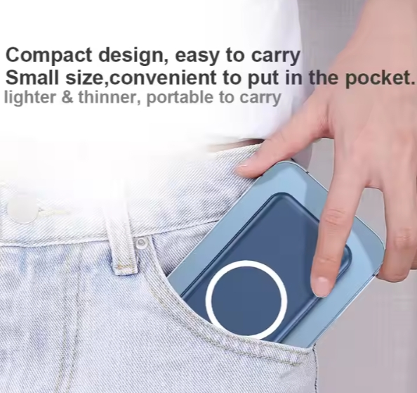 Power Bank 10000mAh 20000mAh 22.5W Pd Fast Charging LED Display Battery