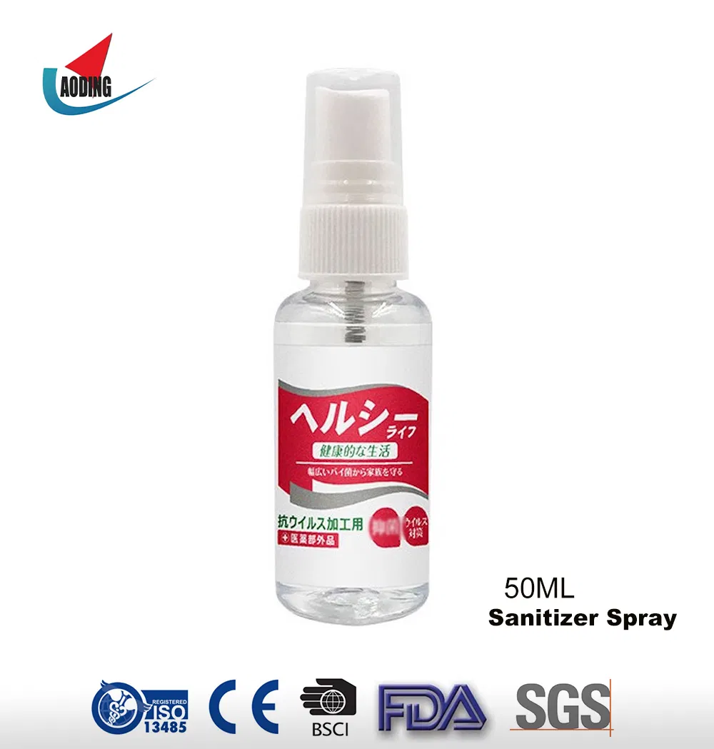 Portable 30ml Sanitizer Disinfecting Spray Kill Virus 99.9% Effect for Travel