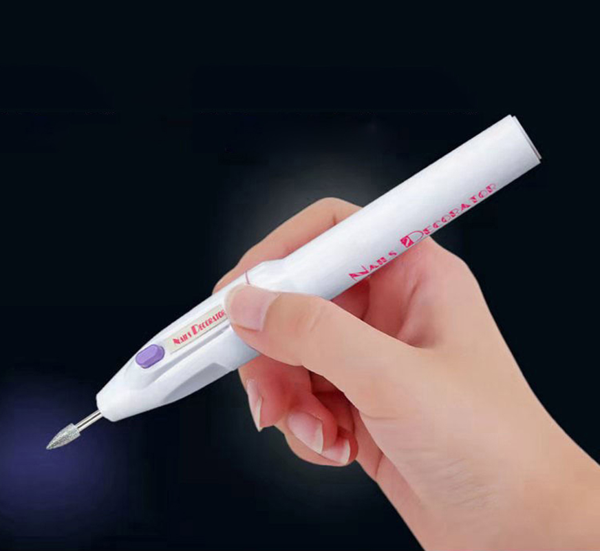 Mini Portable Pen Battery Electric Polisher Nail Polisher Exfoliating Nail Remover Manicure Polisher