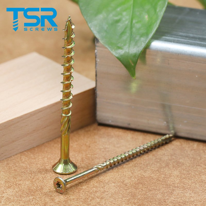 TSR/Tsingri Sawed Teeth Torx Drive T17 tCutting Point Flat Ribbed Head Self Tapping Decking Screws