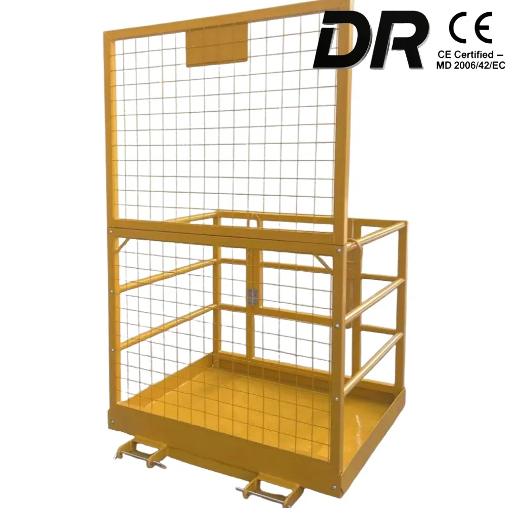 Heavy Duty Forklift Safety Cage, Aerial Man Basket Work Platform for Lifting and Maintenance