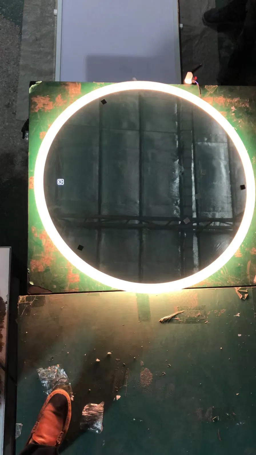 LED Mirror for Apartment Hotel Project Bathroom Hotel Bathroom Mirror Lights Anti-Fog Waterproof Front Lit Optional Size