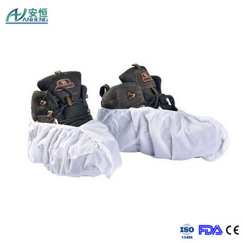 Plastic PE /No Wocen Disposable Shoes Cover FDA ISO Certified