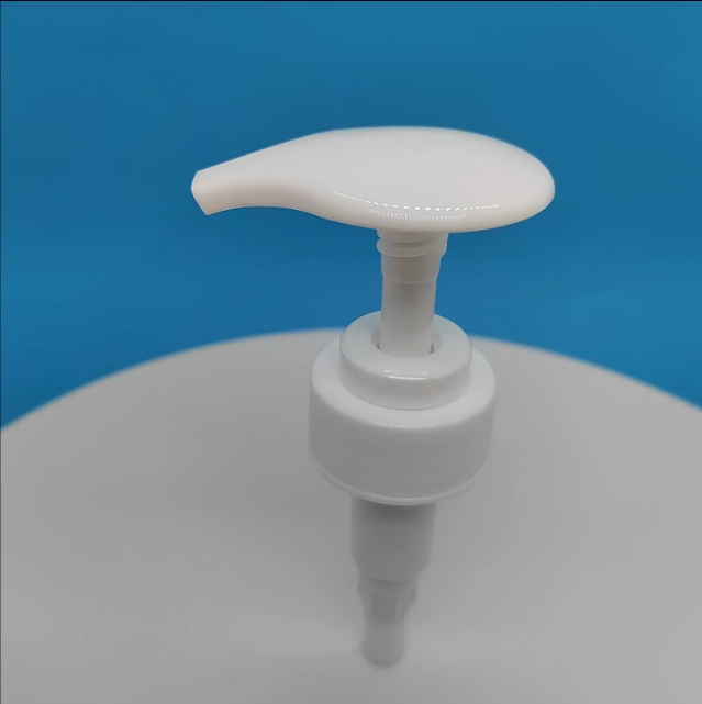 White 33/410 Pump Distributor - Common for Shampoo, Shower Gel and Lotion