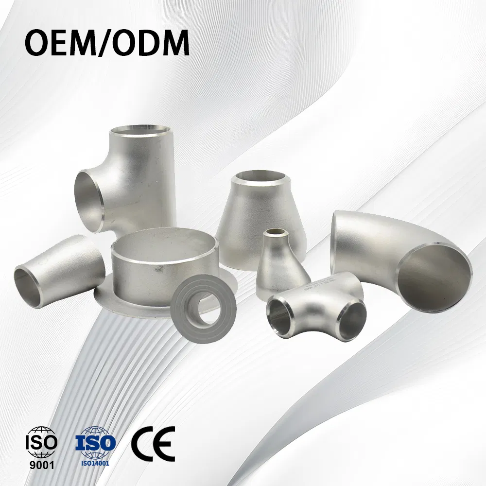 Stainless Steel Industrial Customize Sandblast Corrosion Resistant/High-Temperature Fittings for Water/Air/Oil/Gas/Liquid