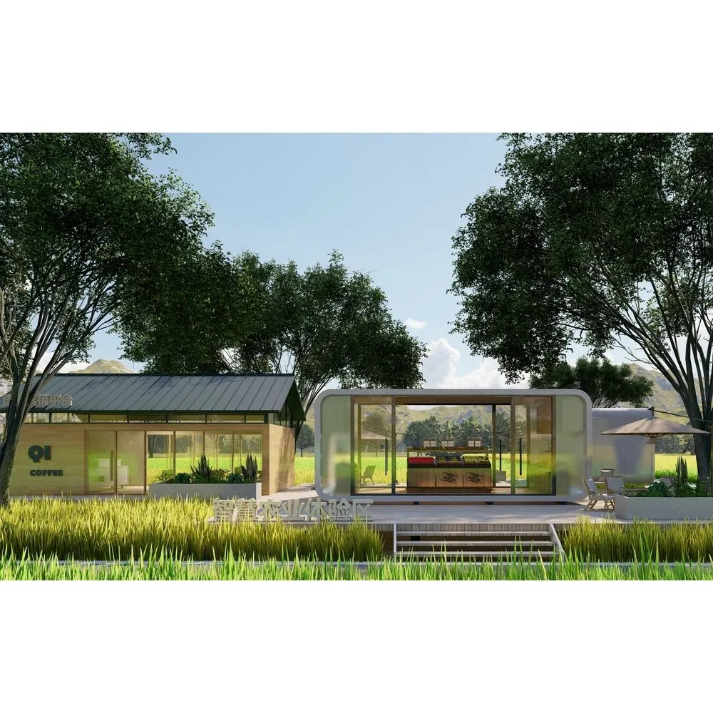 Prefabricated Modular Home Manufacturers C1 Modular Prefabricated House for Cultural and Creative Products Exhibition Hall