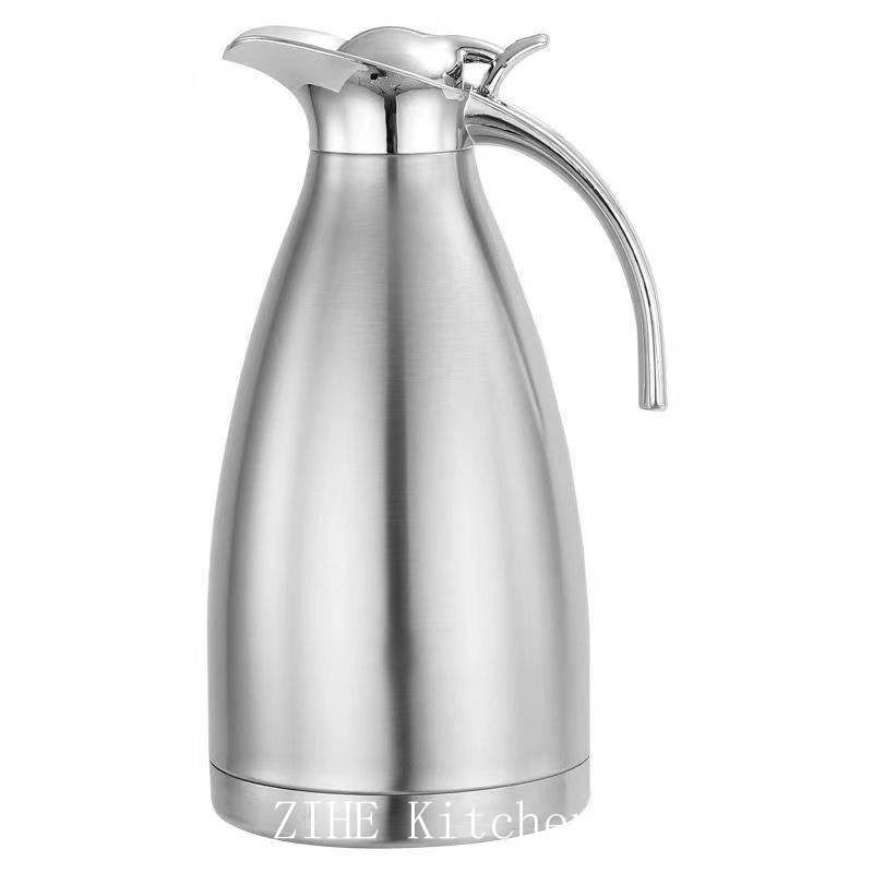 Stainless Steel Double Vacuum Household Coffee Pot Warmer Zihe Kitchen