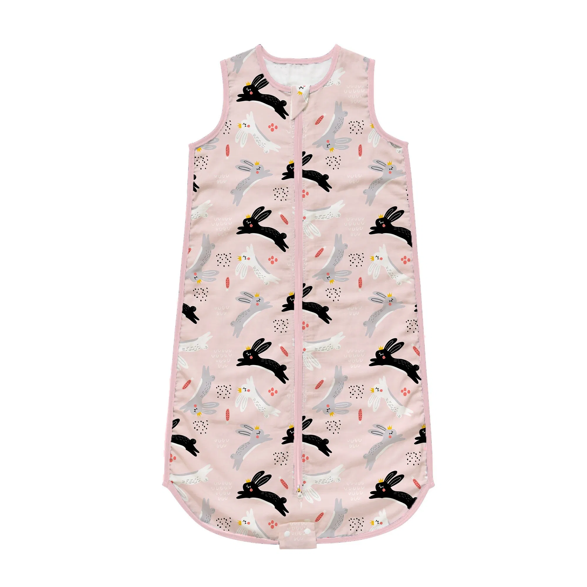 Ultra Soft Jersey Cotton Baby Swaddle Wrap OEM Service Infant Wearable Blanket Super Cozy Baby Sleeping Bag
