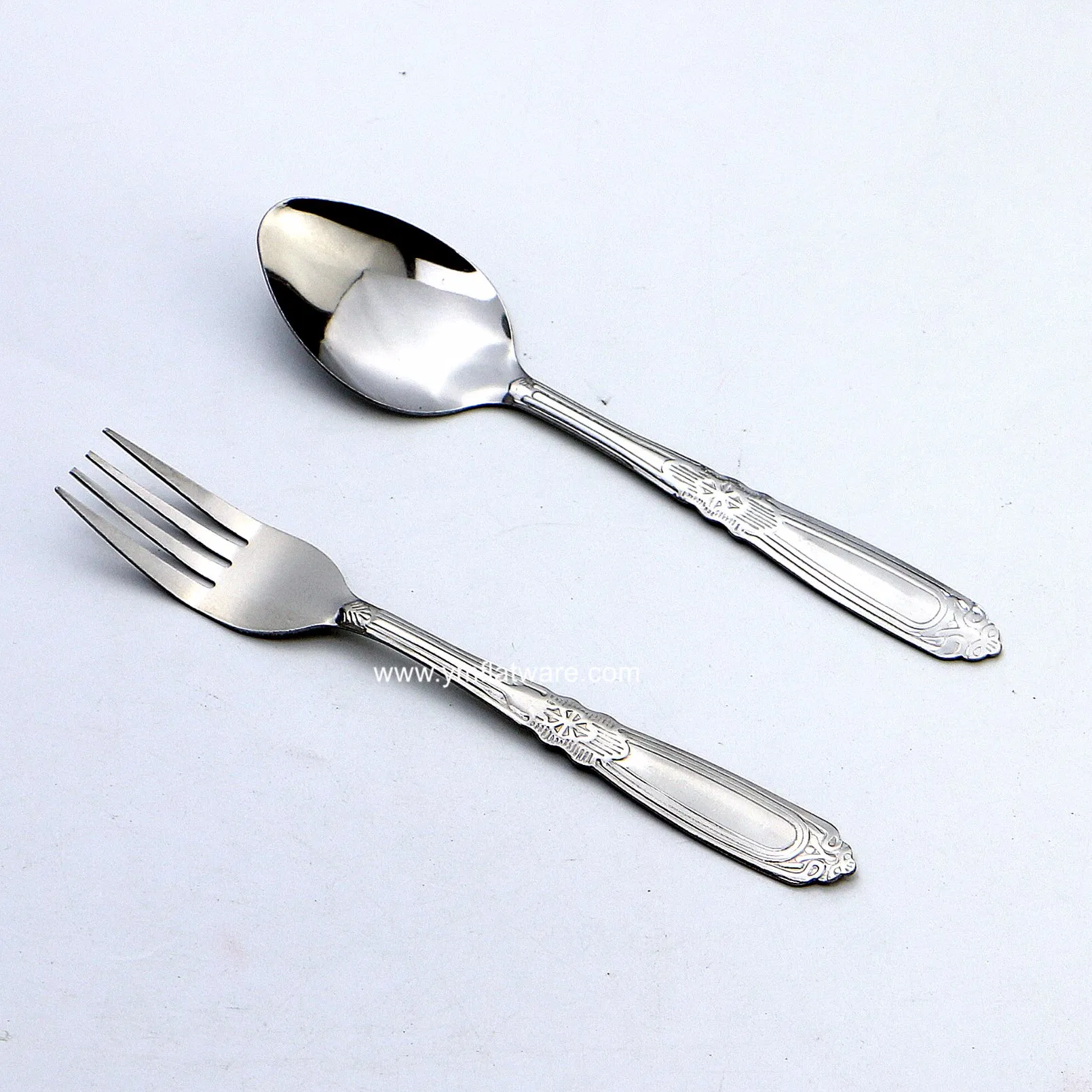 6/12 PCS Fancy Design Dorable Dinner Ware Flatware Spoon Fork
