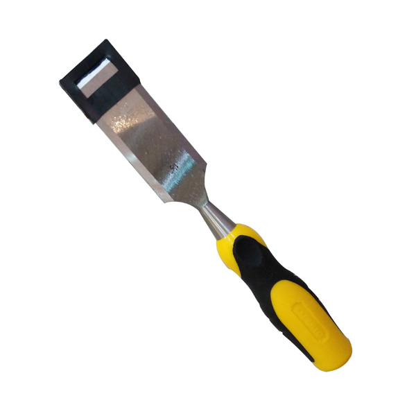 New Double Color Plastic Handle Wood Chisel