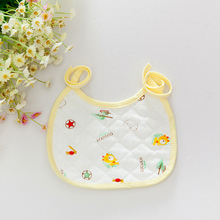 Cotton Printed Baby Independent Package Saliva Towel Cotton Bib