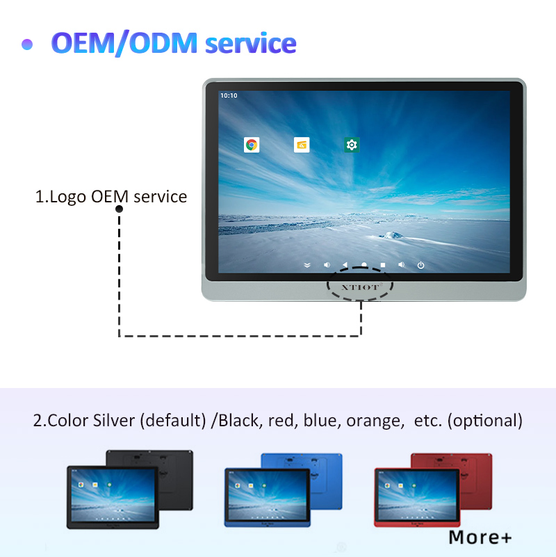 XT802E OEM 10-Inch Self-service Price Checker Barcode Scanner Kiosk for Supermarket