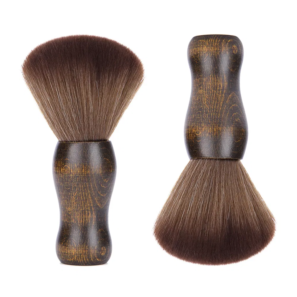 Barebr Tools Clipper Neck Duster Brush for Removing Hair During Hair Cutting Beard Trimming Shaving Brush