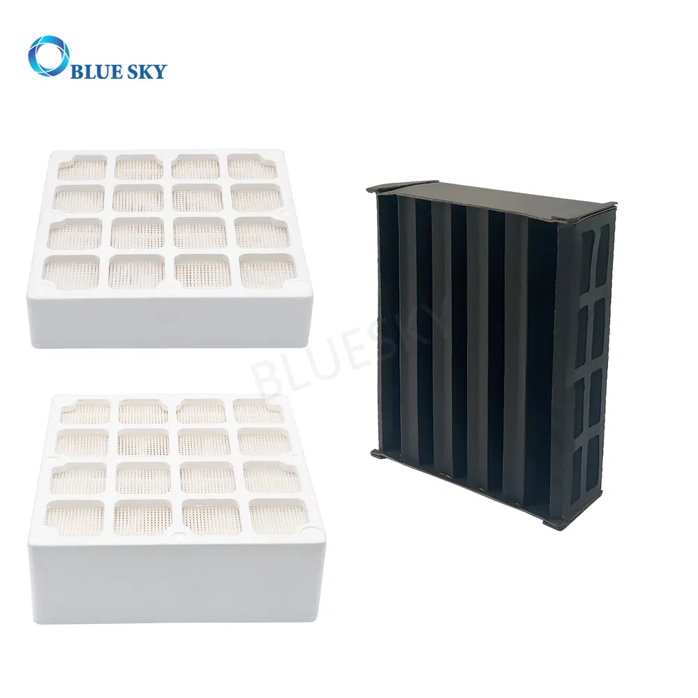 Replacement HEPA Filter Activated Carbon Filter Set of 3-Filters Compatible with Iqair Healthpro Series Pre-Max V5-Cell Hyperhepa Filters