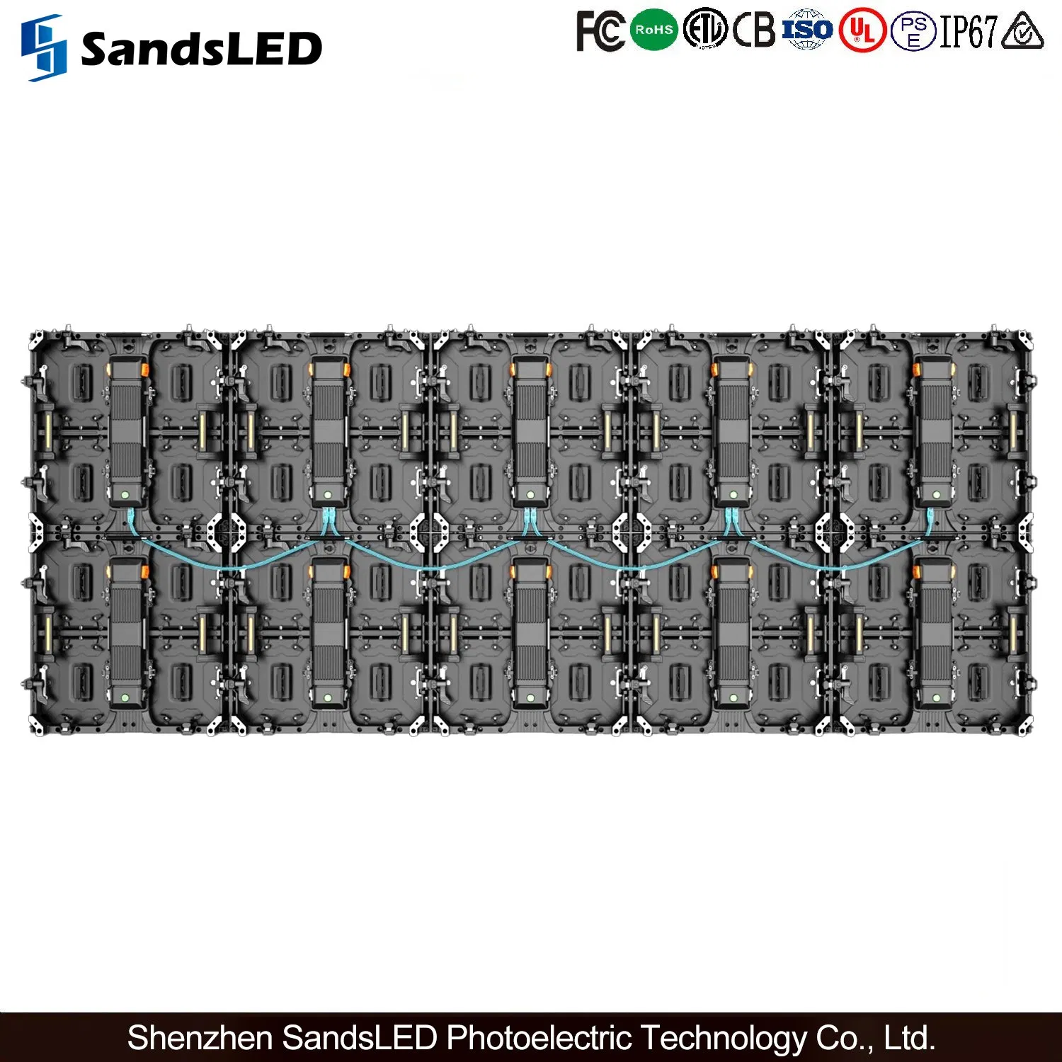 P3.91 High HD Stage Advertising Outdoor Full Color Rental Indoor LED Display