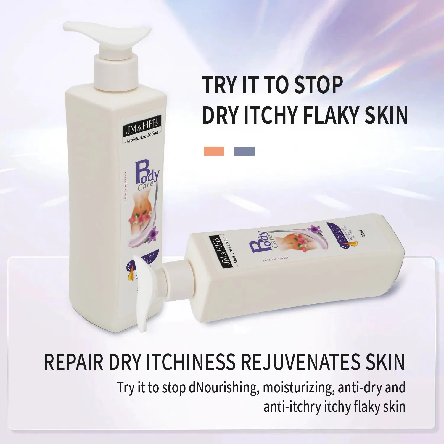 300ml Anti-Scracking Anti-Dry Silky Skin Repair Moisturize Lotion