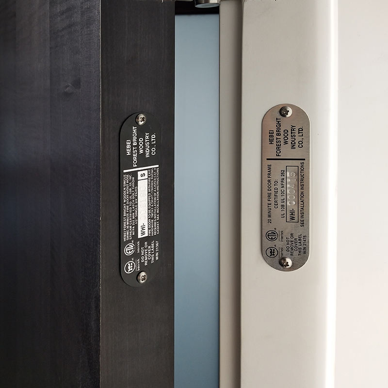 Modern Design Interior Silent Wooden Doors