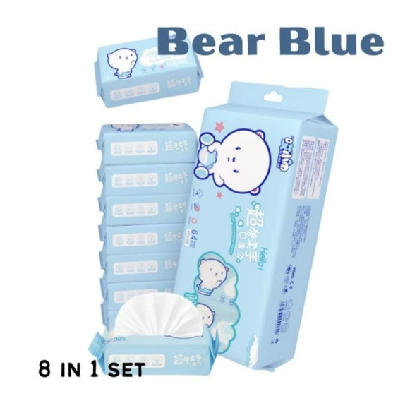 Mini Baby Wipes Alcohol Free Wet Wipes for Baby Care Eco Friendly Organic Biodegradable Bamboo Sensitive Skin Hand Cleaning 100% Natural Baby Wet Wipes