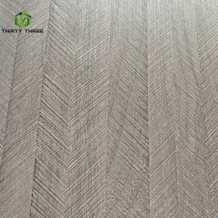 Synchronized Wood Grain Prelaminated Impregnated Melamine Paper for MDF / HDF/ Plywood