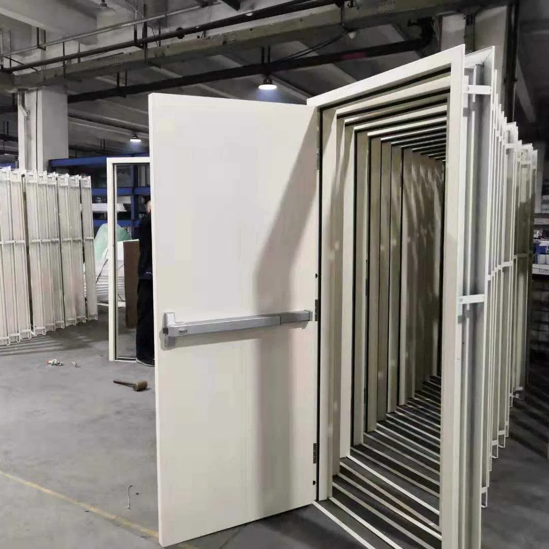 Reliable Corrosion Resistant Single Leaf Fire Doors with UL Hardware Honeycomb Paper