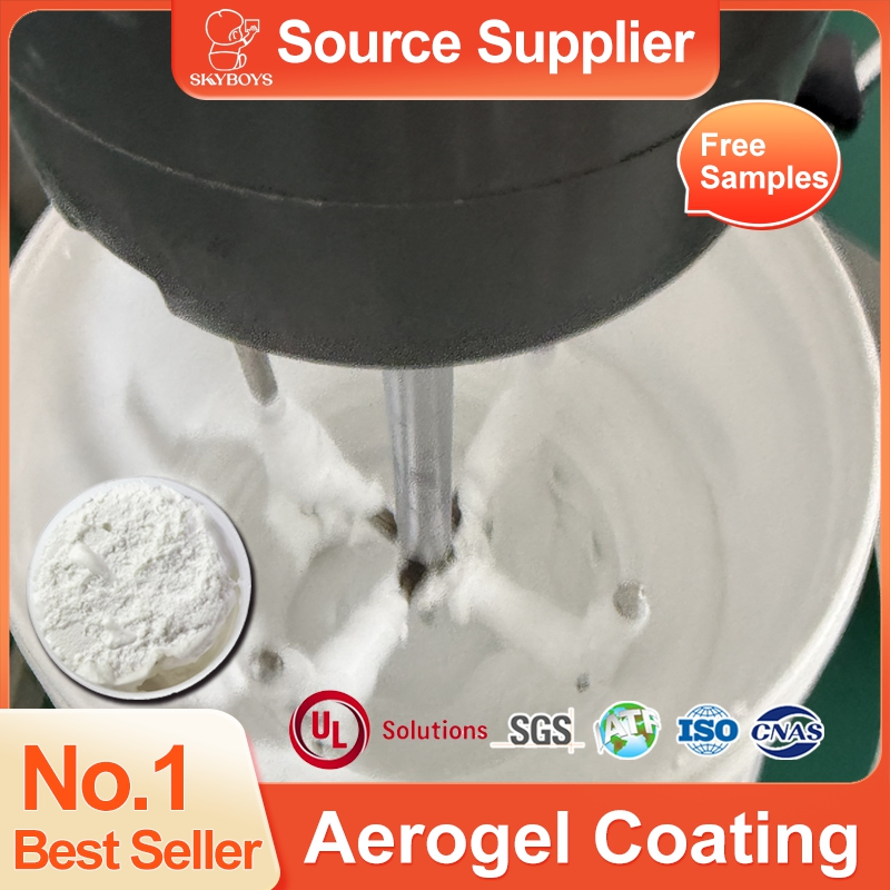 Construction Heat Insulation Silica Aerogel Paint Low Thermal Conductivity Aerogel Coating for Marine Insulation