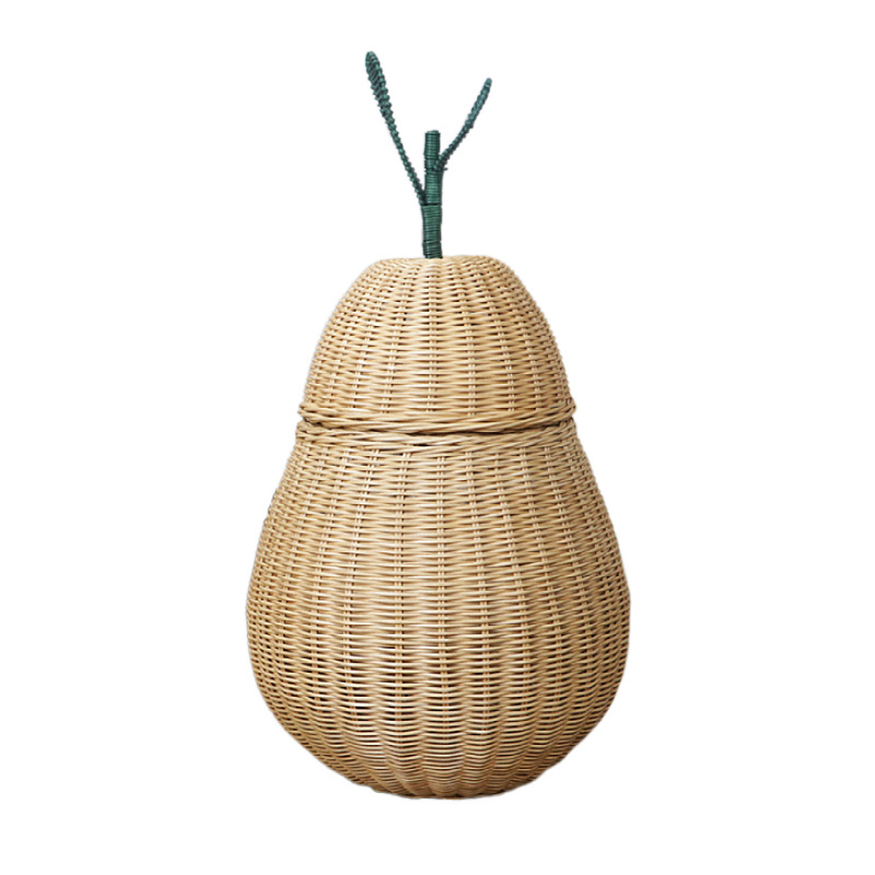 Handwoven Sundries Basket Bathroom Dirty Clothes Basket Toy Decoration Storage Basket