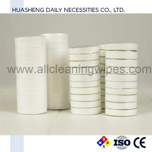 Disposable Compressed Towel of 100% Viscose or Cotton for Hotel, Restaurant, Sports, Travelling, Hotel