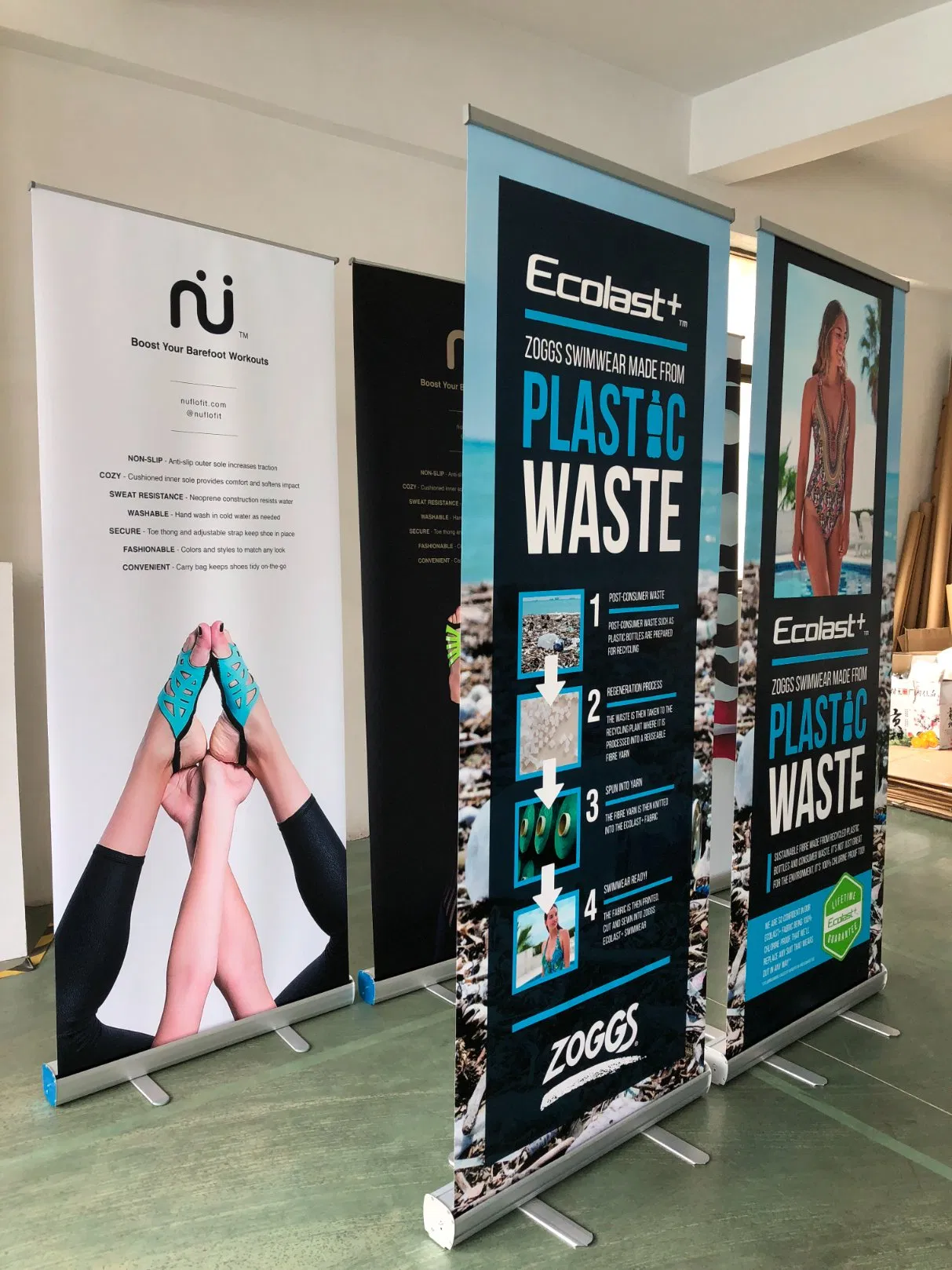 Height Flex Plastic Easter Series Roll up Stand Banner for Advertising Display