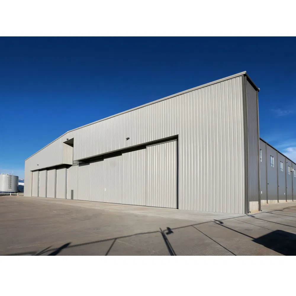 Prefabricated Steel Hangar Building with SGS Certification