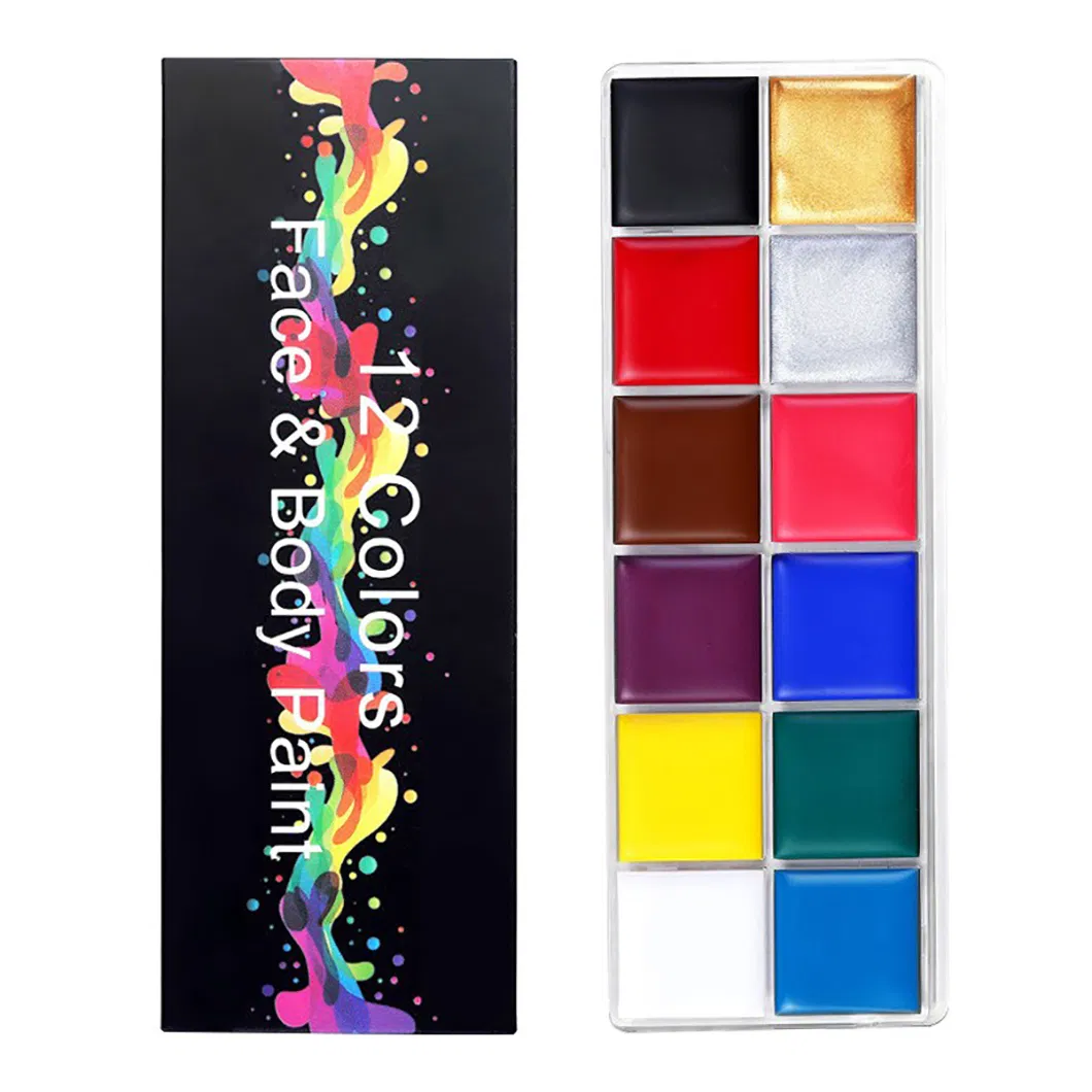 Professional Water-Based Face Body Art Paint Painting Halloween Party Fancy Makeup Tool