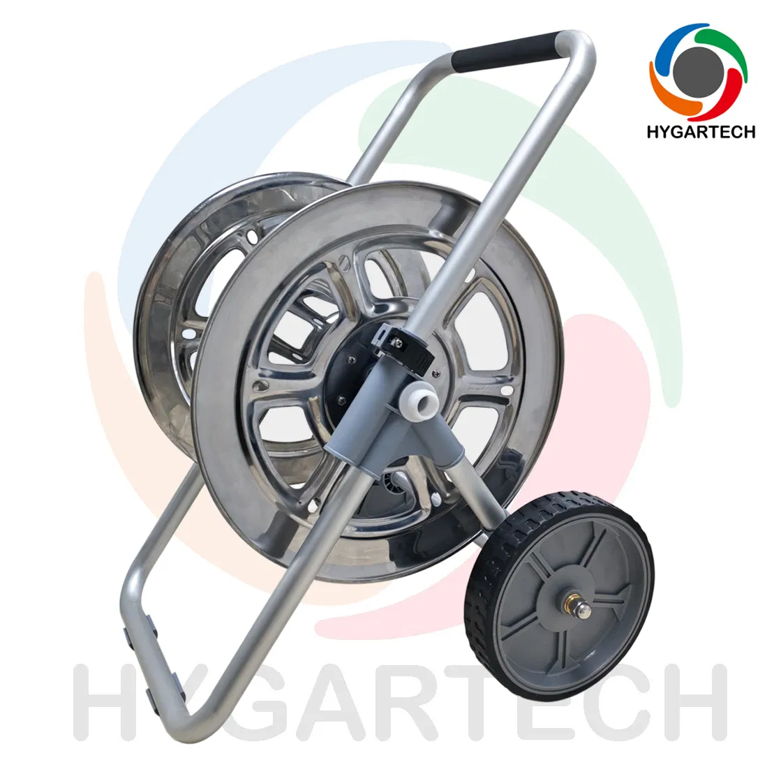 High Durability Trolley Hose Reel Cart for 1/2"X 50m Hose