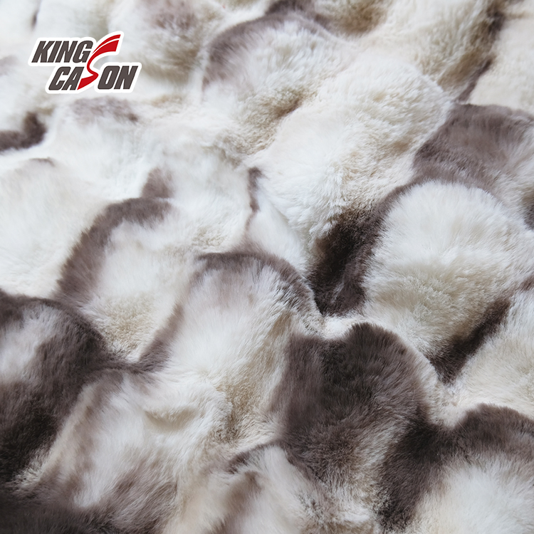 Ткань искусственный мех Bubble, теплая, для постельного белья