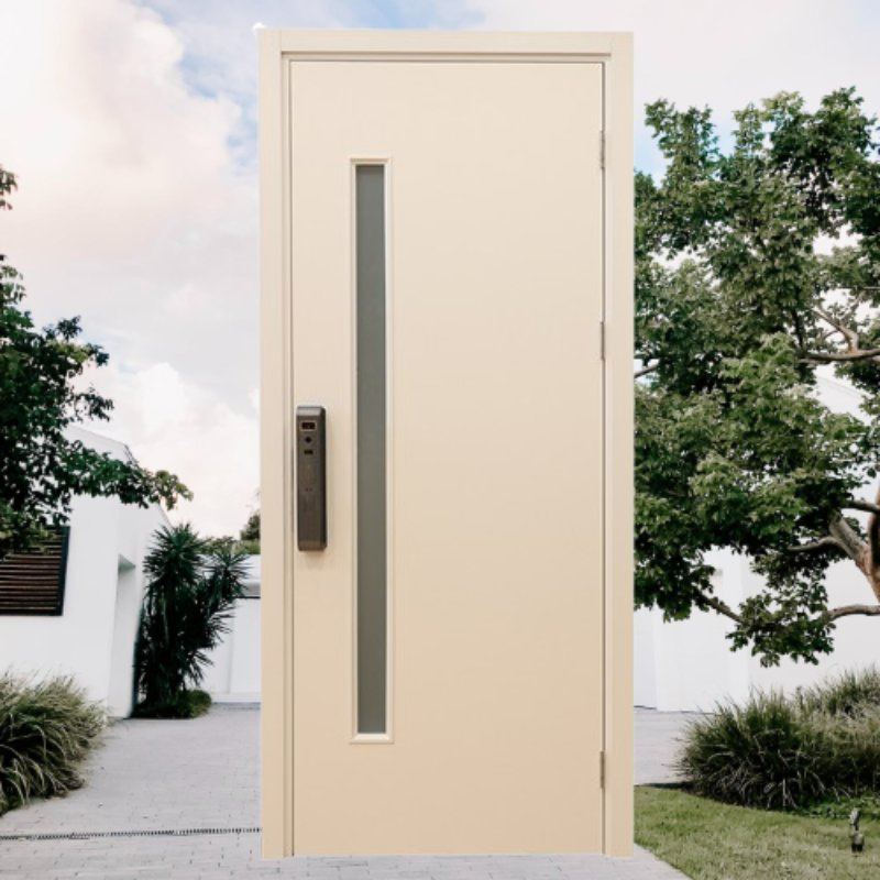 CE Factory Direct WPC Solid Durable Waterproof Heat-Resistant Soundproof Interior Doors