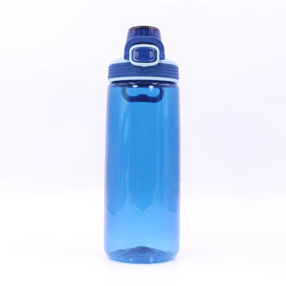 Popular water bottle  with handle and silicone sleeve for sports