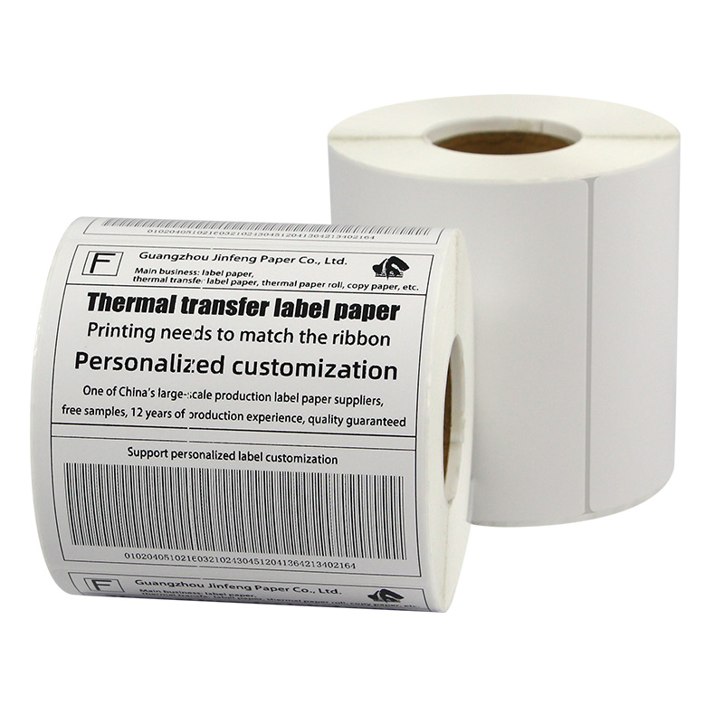 Custom Adhesive Roll Labels for Zebra Printers - 100X150mm