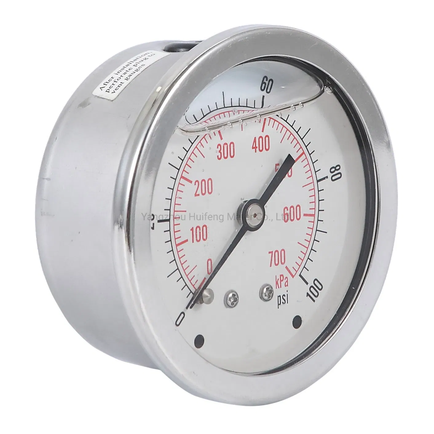 Топливный манометр 40мм 100psi для автомобиля