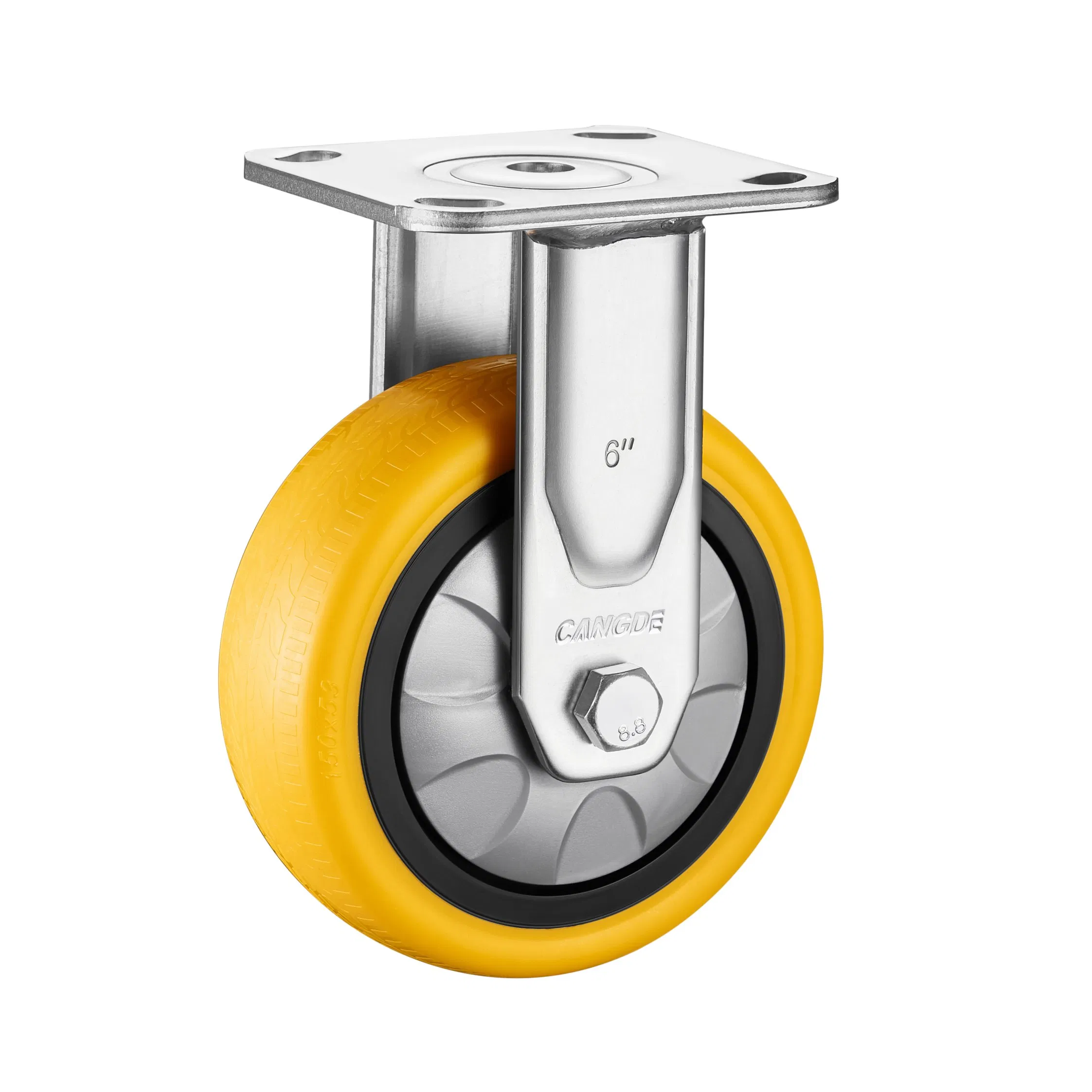 4''5''6''8'' Heavy Duty Industrial High Temperature Heat Resistant Caster Wheels Cast Iron Wheel Bakery Trolley Wheels