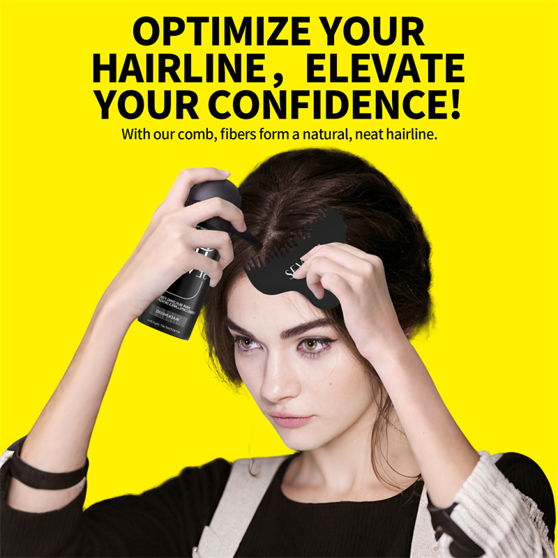 Fiber Hair Powder Private Label Hair Care Products Hairline Optimmizer Hair Comb Accessories