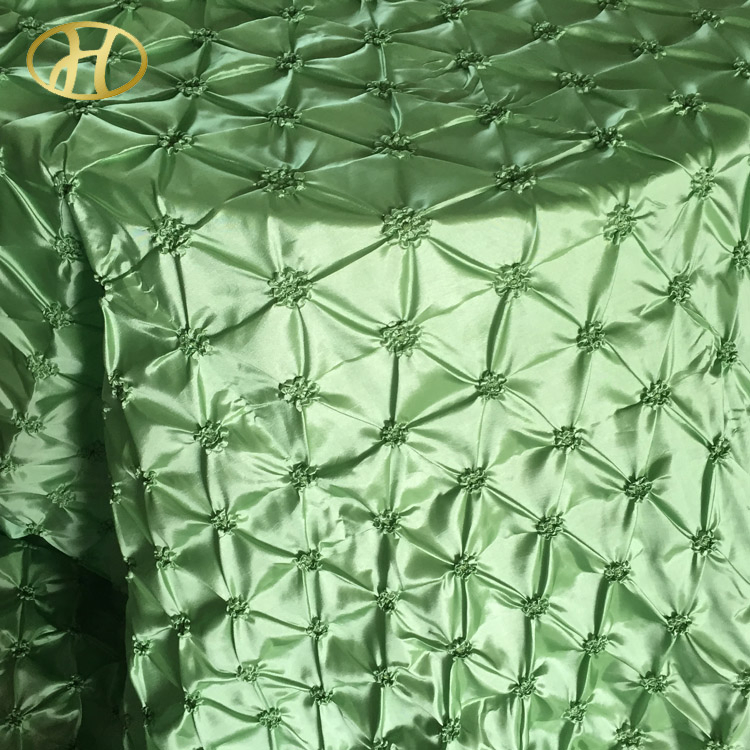 Green Satin Strawberry Banquet Table Cover Cloth for Wedding for Birthday