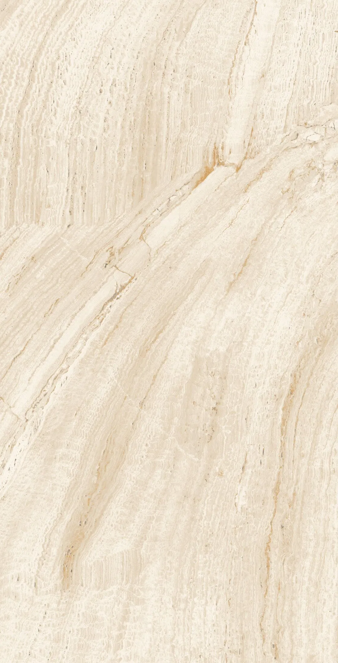 Travertine Porcelain Tile Trendy Tile for Wall and Floor Classic Vintage Acid-Resistant Design