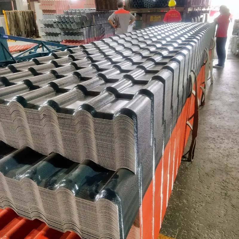 UPVC Sheet Waterproof UV Resistant PVC Tin Roof Panel Sheet for Park