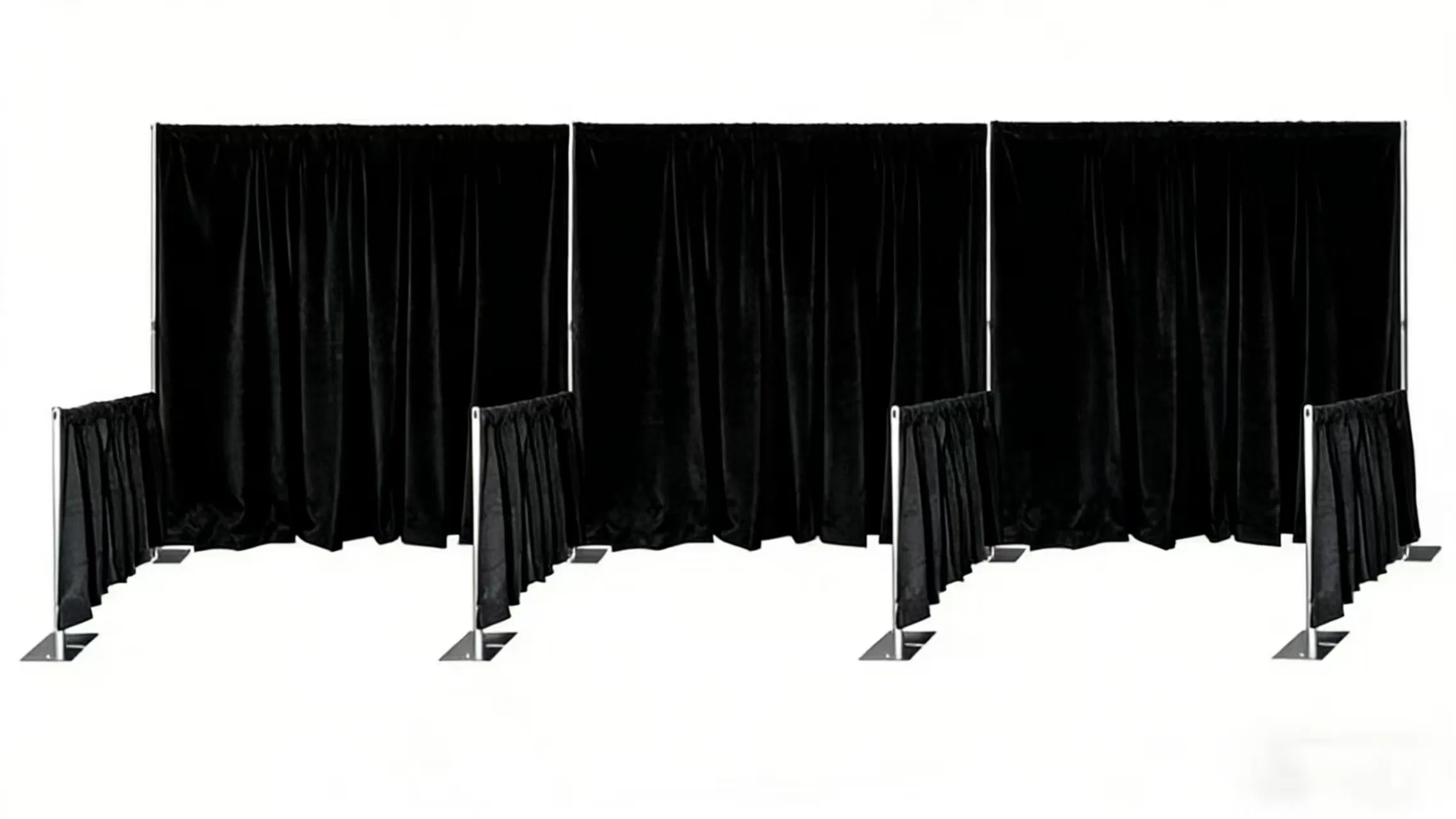 OEM Factory-Direct Partition Pipe and Drape / Drapery Backdrop Kits