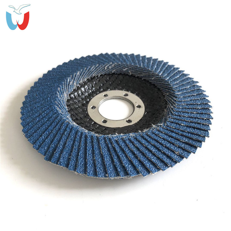 Лепестковый шлифовальный круг T29 из циркония, 115 мм