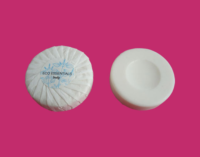 Oatmeal Soap with Hotel Amenities for Hotel Room Using