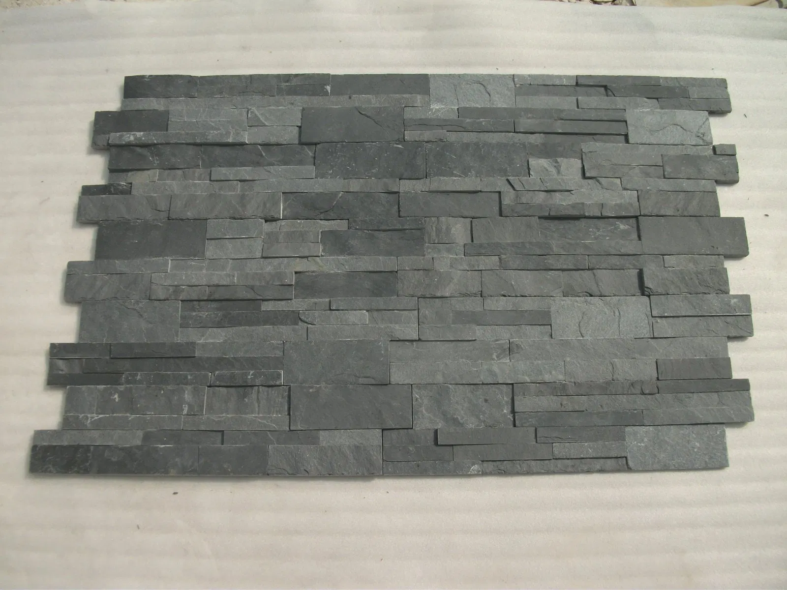 Black Slate Cultural Stone for Decoration Interior Design Flooring Wall Cladding
