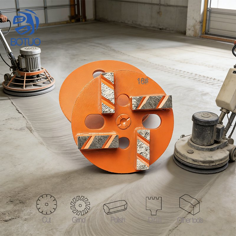 Fujian Bt-034 Customized Grit Concrete Grinding Diamond Abrasive Tools