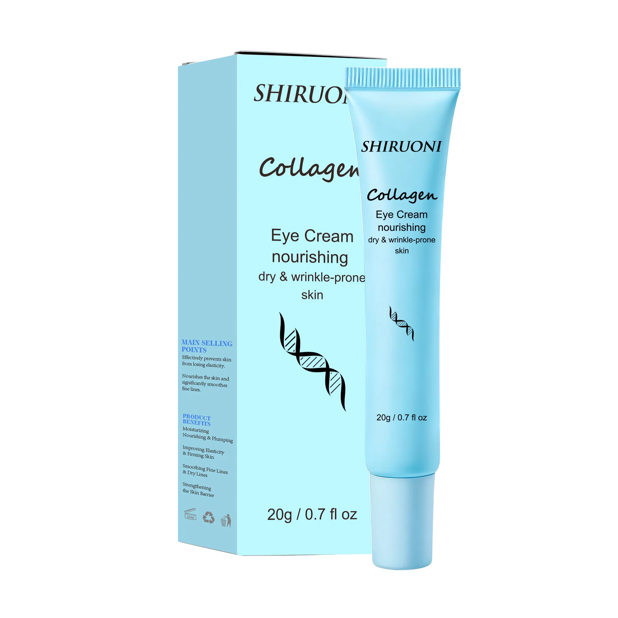 Wholesale Nourishing Moisturizing Lifting Firming Anti-Aging Collagen Eye Cream for Skin Care