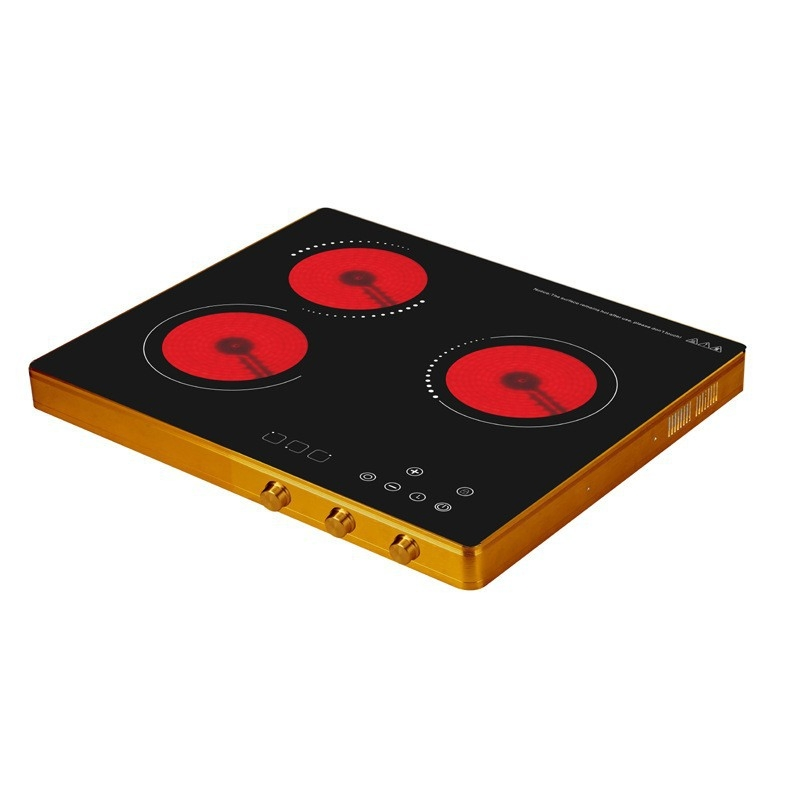 Quality LED Display Multifunctional Double Burner Cooktops 2 Burners Induction Cookers Electric Stove Radiant Infrared Cooker